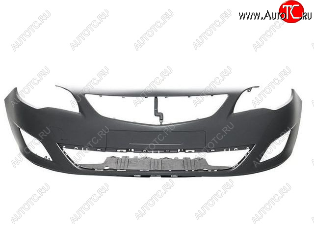 5 899 р. Бампер передний (Италия) BodyParts Opel Astra J хэтчбек 5 дв. дорестайлинг (2009-2012) (Неокрашенный)  с доставкой в г. Белгород