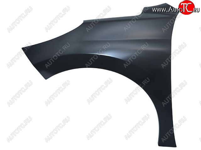 2 899 р. Левое крыло переднее (Тайвань) BodyParts Peugeot 207 WA хэтчбэк 3 дв. рестайлинг (2009-2012) (Неокрашенное)  с доставкой в г. Белгород