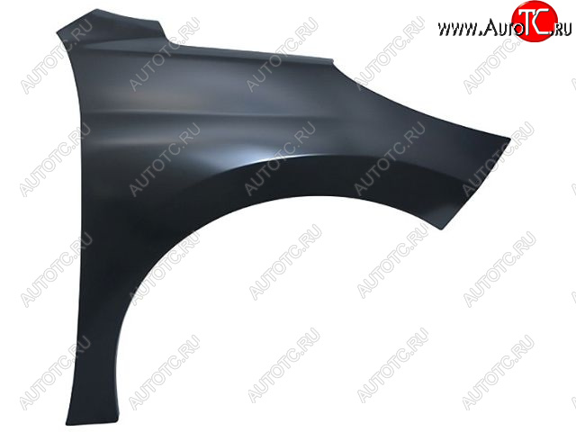2 899 р. Правое крыло переднее (Тайвань) BodyParts Peugeot 207 WK универсал дорестайлинг (2006-2009) (Неокрашенное)  с доставкой в г. Белгород