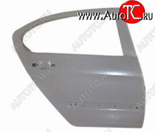 9 499 р. Правая дверь задняя (с отверстием под молдинг) BodyParts Peugeot 408  дорестайлинг (2010-2017) (Неокрашенная)  с доставкой в г. Белгород
