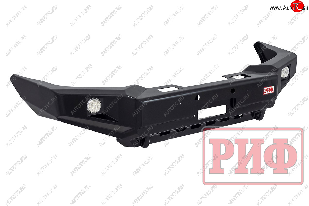 63 579 р. Бампер силовой передний РИФ Toyota Land Cruiser Prado J120 (2002-2009) (c доп. фарами и защитой бачка омывателя)  с доставкой в г. Белгород