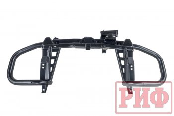 89 079 р. Бампер силовой задний РИФ Toyota Land Cruiser Prado J150 дорестайлинг (2009-2013) (С квадратом под фаркоп, калиткой и подсветкой номера)  с доставкой в г. Белгород. Увеличить фотографию 5