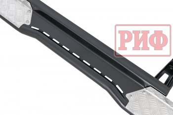 55 029 р. Защита порогов с подножкой РИФ Toyota Land Cruiser Prado J150 дорестайлинг (2009-2013)  с доставкой в г. Белгород. Увеличить фотографию 3