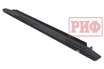 55 109 р. Защита порогов с подножкой РИФ Mitsubishi Pajero Sport QE дорестайлинг (2015-2021)  с доставкой в г. Белгород. Увеличить фотографию 3