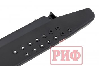 55 109 р. Защита порогов с подножкой РИФ Mitsubishi Pajero Sport QE дорестайлинг (2015-2021)  с доставкой в г. Белгород. Увеличить фотографию 5