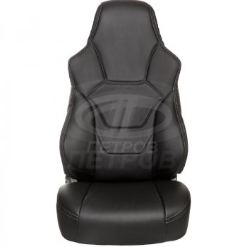 Чехлы (экокожа) ПЕТРОВ R.SPORT Лада Веста ( 2180,  SW 2181) - Веста Кросс ( SW 2181,  2180) (черный/черный)