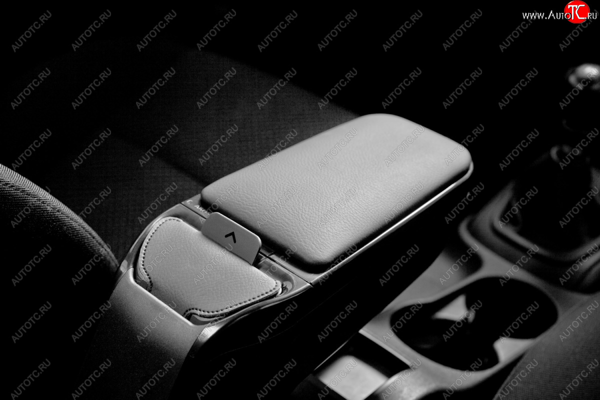 1 939 р. Подлокотник на Armster 2  CITROEN C-elysee ( дорестайлинг) (2012-2020) рестайлинг (черный)  с доставкой в г. Белгород
