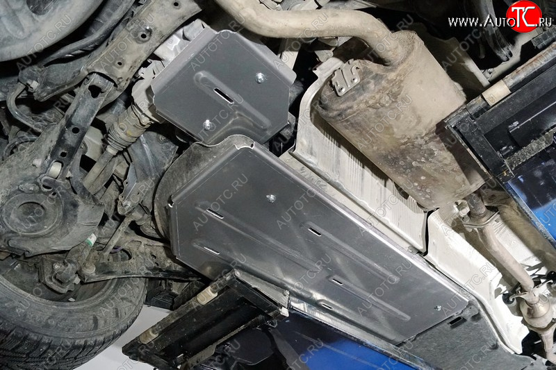 11 249 р. Защита бака (алюминий) TCC Toyota Highlander XU70 (2020-2025)  с доставкой в г. Белгород