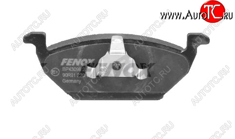 2 459 р. Комплект передних тормозных колодок FENOX Skoda Fabia Mk3 универсал дорестайлинг (2014-2018)  с доставкой в г. Белгород