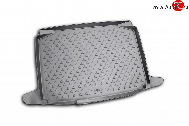 1 489 р. Коврик в багажник Element (полиуретан) (хетчбек) Skoda Fabia Mk2 хэтчбэк дорестайлинг (2007-2010)  с доставкой в г. Белгород