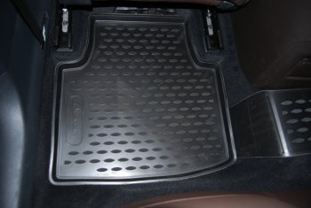 2 599 р. Комплект 3D ковриков салона Element (полиуретан) Skoda Superb B8 (3V) лифтбэк дорестайлинг (2015-2019) (Черные)  с доставкой в г. Белгород. Увеличить фотографию 3