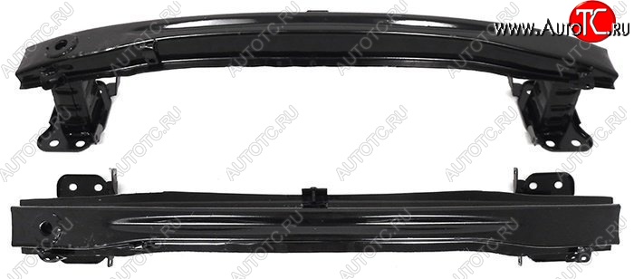 1 299 р. Усилитель переднего бампера SAT Skoda Superb (B6) 3T лифтбэк рестайлинг (2013-2015)  с доставкой в г. Белгород