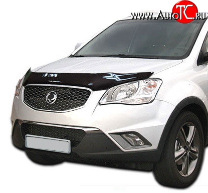 2 879 р. Дефлектор капота NovLine  SSANGYONG Actyon (2010-2013) дорестайлинг  с доставкой в г. Белгород