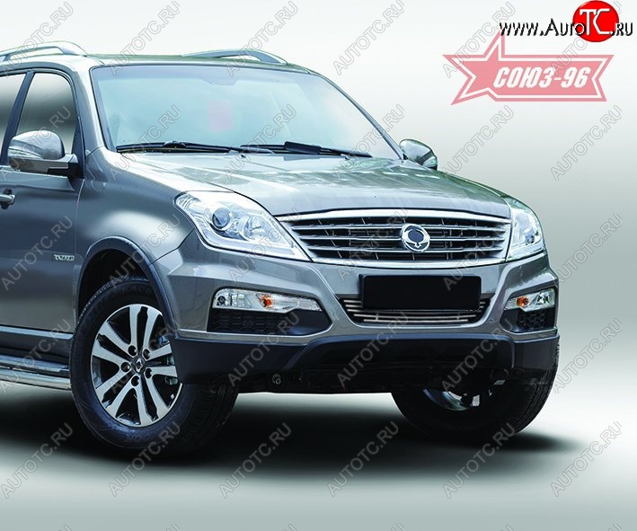 4 454 р. Декоративный элемент воздухозаборника Souz-96 (d10)  SSANGYONG Rexton  Y290 (2012-2017)  с доставкой в г. Белгород