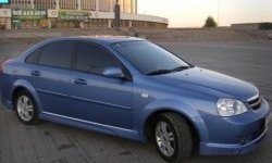 5 949 р. Накладка Street Edition на передний бампер Chevrolet Lacetti седан (2002-2013) (Неокрашенная)  с доставкой в г. Белгород. Увеличить фотографию 2
