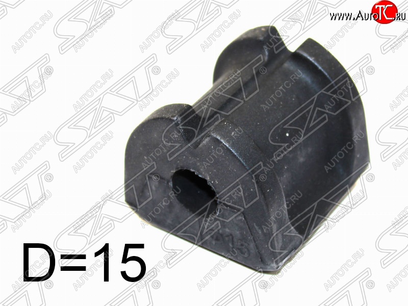 214 р. Резиновая втулка заднего стабилизатора (D=15) SAT Subaru Forester SH (2008-2013)  с доставкой в г. Белгород