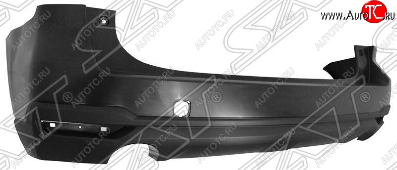 12 799 р. Задний бампер SAT  Subaru Forester  SJ (2012-2019) дорестайлинг, рестайлинг (Неокрашенный)  с доставкой в г. Белгород