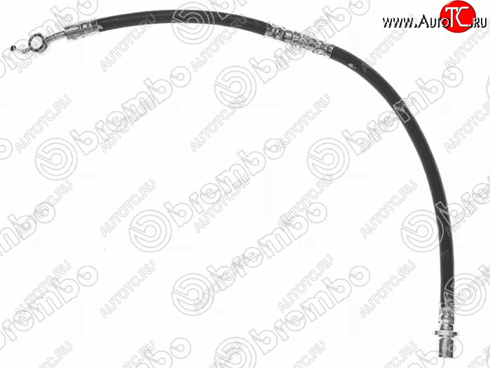 1 579 р. Левый передний тормозной шланг BREMBO Subaru Forester SF дорестайлинг (1997-2000)  с доставкой в г. Белгород