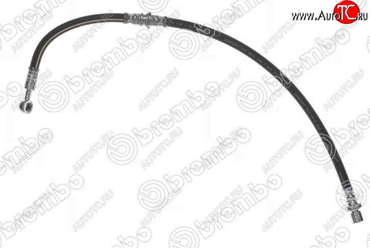 2 599 р. Левый передний тормозной шланг BREMBO Subaru Forester SF дорестайлинг (1997-2000)  с доставкой в г. Белгород