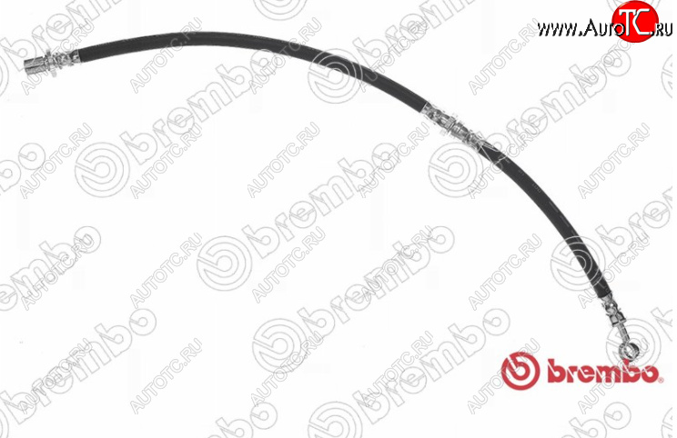 2 599 р. Левый задний тормозной шланг BREMBO Subaru Forester SF дорестайлинг (1997-2000)  с доставкой в г. Белгород