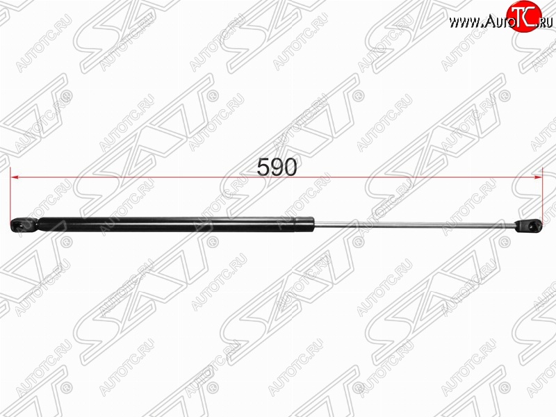 669 р. Газовый упор крышки багажника SAT  Subaru Impreza  GG (2000-2007) хэтчбэк дорестайлинг, хэтчбэк 1-ый рестайлинг, хэтчбэк 2-ой рестайлинг  с доставкой в г. Белгород