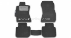 Комплект ковриков в салон Element 5 шт. (текстиль) Subaru Legacy ( BL/B13,  BL,B13) (2003-2009) дорестайлинг седан, рестайлинг седан