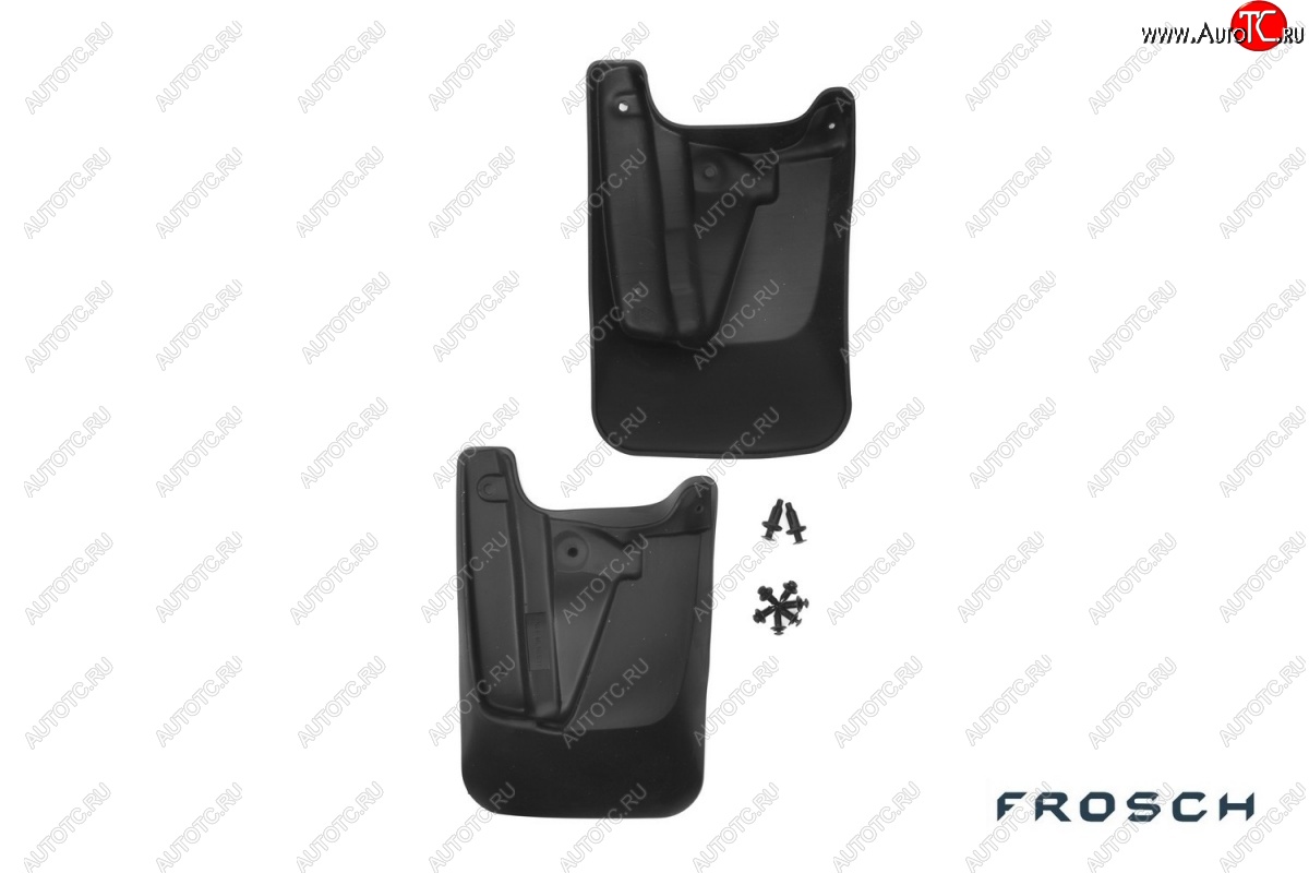 4 799 р. Брызговики задние Frosch Subaru XV GP/G33 дорестайлинг (2012-2016)  с доставкой в г. Белгород