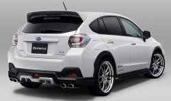 14 199 р. Спойлер KENSTYLE Subaru XV GP/G33 дорестайлинг (2012-2016) (Неокрашенный)  с доставкой в г. Белгород. Увеличить фотографию 4