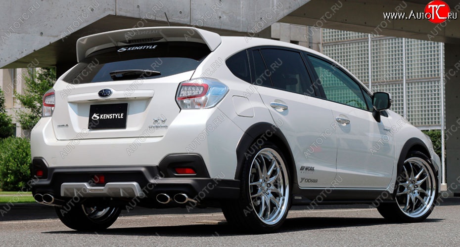 14 199 р. Спойлер KENSTYLE Subaru XV GP/G33 дорестайлинг (2012-2016) (Неокрашенный)  с доставкой в г. Белгород