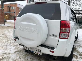 1 000 000 р. Пластиковый колпак запасного колеса SUZUKI (верхняя часть, 225/70/16) Suzuki Grand Vitara JT 3 двери дорестайлинг (2005-2008) (неокрашенный)  с доставкой в г. Белгород. Увеличить фотографию 14