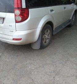 649 р. Универсальные задние брызговики (широкие) ПТП64 Uni3 Jeep Compass MP дорестайлинг (2016-2022)  с доставкой в г. Белгород. Увеличить фотографию 9