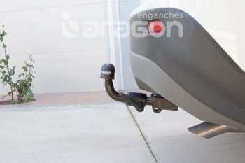 22 699 р. Фаркоп Aragon. (шар S) Suzuki SX4 JYB, JYA хэтчбэк дорестайлинг (2013-2016)  с доставкой в г. Белгород. Увеличить фотографию 3
