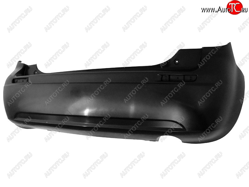 4 599 р. Задний бампер HBK SAT Suzuki SX4 YA21S,YB21S дорестайлинг, хэтчбэк (2006-2011) (Неокрашенный)  с доставкой в г. Белгород