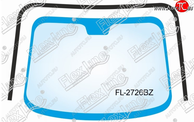 1 739 р. Молдинг лобового стекла FlexLine Suzuki SX4 YA21S,YB21S дорестайлинг, хэтчбэк (2006-2011)  с доставкой в г. Белгород