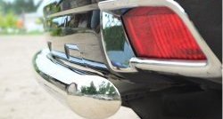 16 649 р. Защита заднего бампера (Ø76 мм, нержавейка) SLITKOFF Toyota Land Cruiser Prado J150 1-ый рестайлинг (2013-2017)  с доставкой в г. Белгород. Увеличить фотографию 3