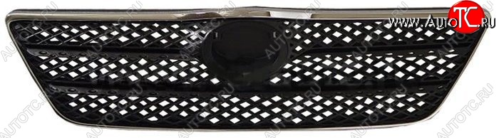 6 349 р. Решётка радиатора SAT Toyota Allex E12# 2-ой рестайлинг (2004-2006) (Неокрашенная)  с доставкой в г. Белгород