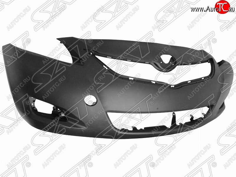 7 549 р. Передний бампер SAT Toyota Belta/Yaris XP90 седан (2005-2012) (Неокрашенный)  с доставкой в г. Белгород