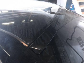 2 799 р. Козырек заднего лобового стекла АВТОКРАТ Toyota Camry XV55 1-ый рестайлинг (2014-2017) (Неокрашенный)  с доставкой в г. Белгород. Увеличить фотографию 4