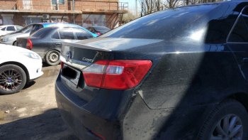 2 799 р. Лип спойлер АВТОКРАТ Toyota Camry XV50 дорестайлинг (2011-2014) (Неокрашенный)  с доставкой в г. Белгород. Увеличить фотографию 2