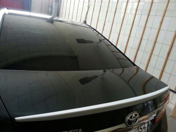 2 799 р. Лип спойлер АВТОКРАТ Toyota Camry XV50 дорестайлинг (2011-2014) (Неокрашенный)  с доставкой в г. Белгород. Увеличить фотографию 4