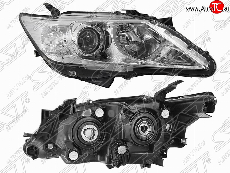 6 249 р. Правая фара передняя SAT Toyota Camry XV50 дорестайлинг (2011-2014)  с доставкой в г. Белгород