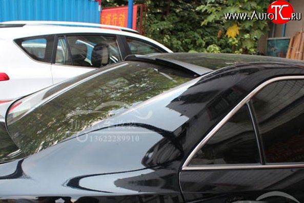 3 899 р. Козырёк на заднее стекло M-VRS Toyota Camry XV55 1-ый рестайлинг (2014-2017) (Неокрашенный)  с доставкой в г. Белгород