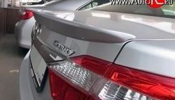 5 519 р. Лип спойлер Modellista Toyota Camry XV50 дорестайлинг (2011-2014) (Неокрашенный)  с доставкой в г. Белгород. Увеличить фотографию 3