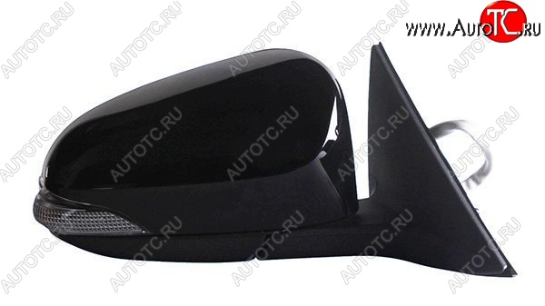 4 499 р. Боковое правое зеркало заднего вида (обогрев/поворотник) SAT Toyota Camry XV50 дорестайлинг (2011-2014) (Неокрашенное)  с доставкой в г. Белгород