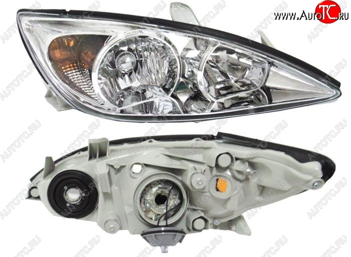 5 649 р. Правая фара SAT (длинное ухо) Toyota Camry XV30 дорестайлинг (2001-2004)  с доставкой в г. Белгород