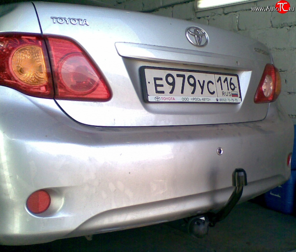 10 349 р. Фаркоп NovLine Toyota Corolla E150 седан дорестайлинг (2006-2010)  с доставкой в г. Белгород