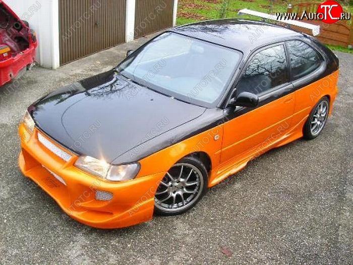 15 299 р. Пороги накладки Velside Toyota Corolla E100 седан (1991-2002)  с доставкой в г. Белгород
