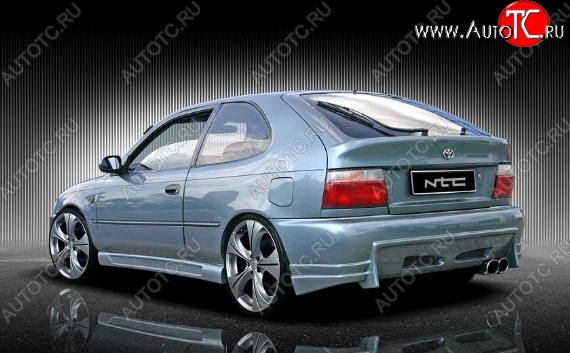 22 899 р. Задний бампер NTC Toyota Corolla E100 седан (1991-2002)  с доставкой в г. Белгород