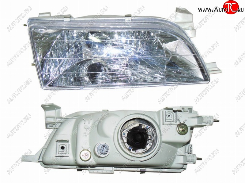 3 699 р. Правая фара SAT (хрусталь) Toyota Corolla E110 универсал рестайлинг (2000-2002)  с доставкой в г. Белгород