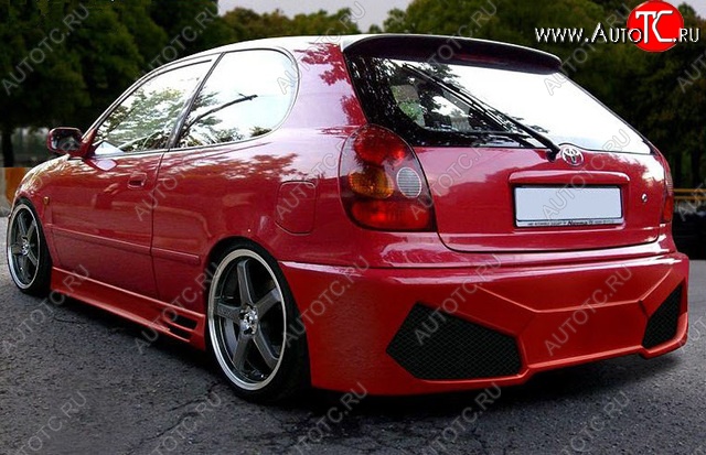 22 899 р. Задний бампер Golardo Toyota Corolla E110 седан дорестайлинг (1997-2000)  с доставкой в г. Белгород